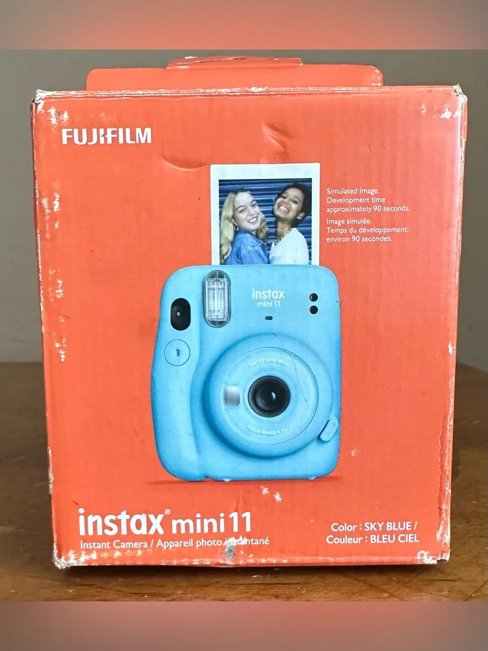 Fujifilm Instax Mini 11 Instant Camera - Light Blue